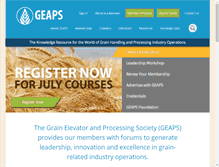 Tablet Screenshot of geaps.com
